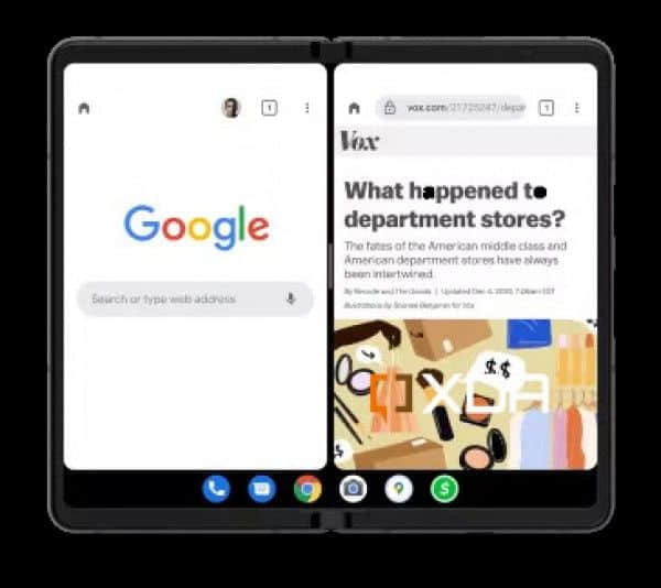 Google正在通过Android 12.1改善可折叠手机的体验
