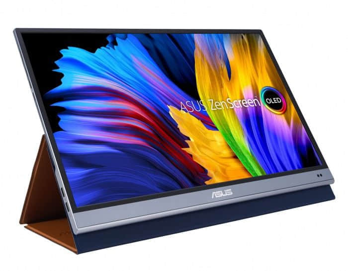 华硕推出ZenScreen OLED MQ16AH便携式显示器 支持USB-C一线通