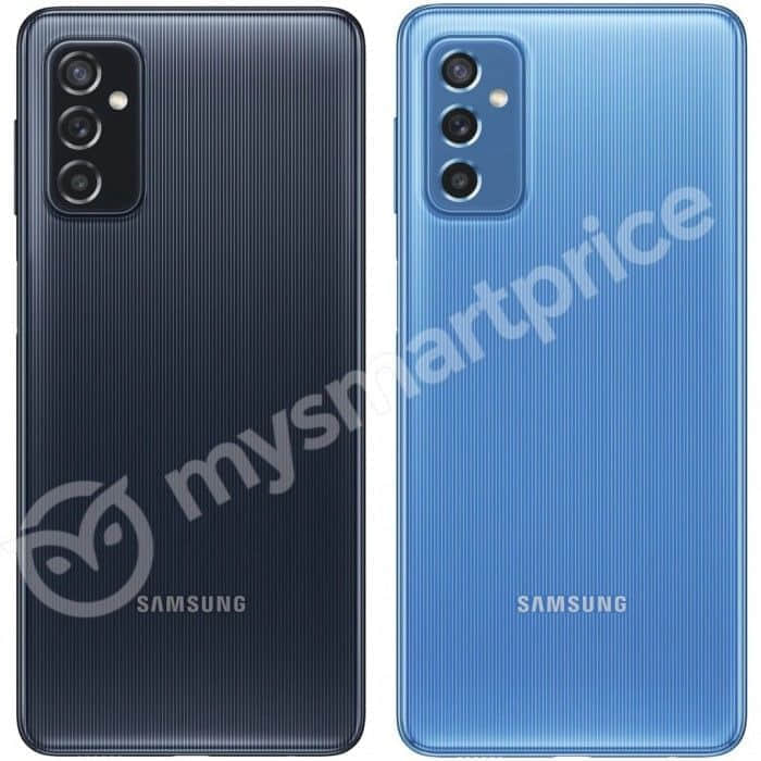 Galaxy M52 5G高清渲染图：6.7�计聊�+6400万主摄
