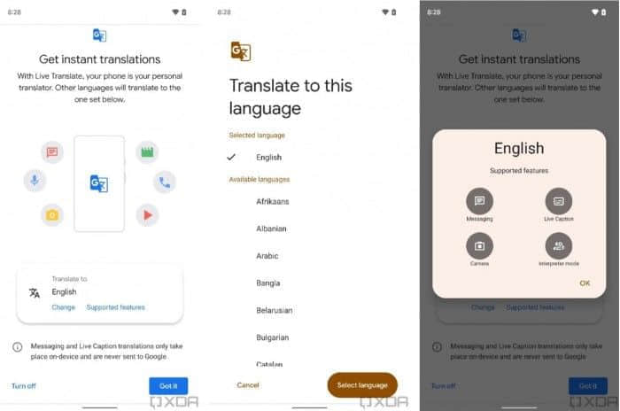 Pixel 6系列将新增Live Translate功能：可实现实时翻译