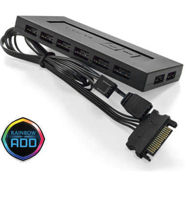 Raijintek推出了RJK 5V DRGB-PWM集线器