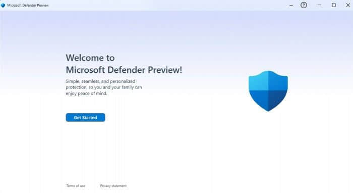 新版Microsoft Defender预览版应用在微软商店出现