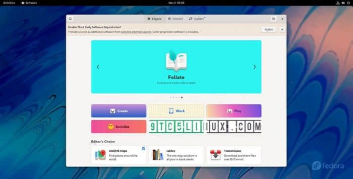 Fedora 35发行版发布：GNOME 41作为默认桌面环境