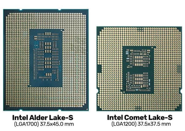 Intel 12/13代酷睿LGA1700插座首曝：变大了