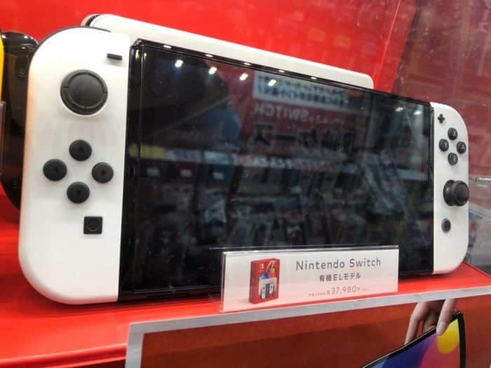 日本多家零售店已展出Switch OLED 下月8日发售