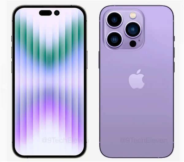 四款齐发！iPhone 14系列颜色曝光：苹果调新紫色很诱人