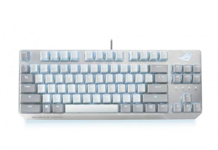 华硕推出ROG月光白系列键鼠耳机外设新品