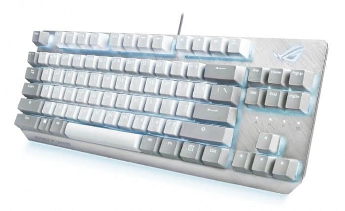 华硕推出ROG月光白系列键鼠耳机外设新品