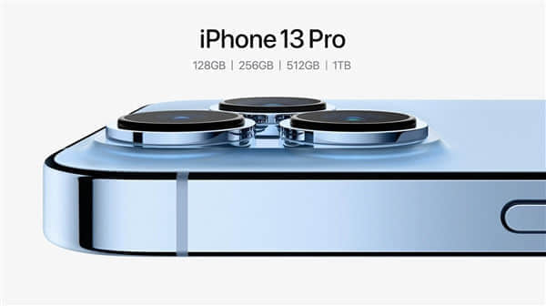 iPhone 13 Pro系列发布 售价7999元起 最大1TB容量