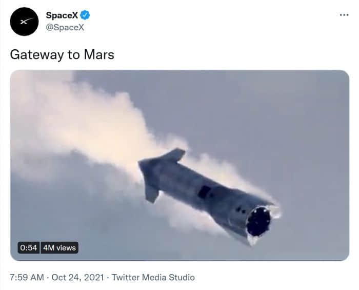 为Starship造势：SpaceX发布“通往火星大门”宣传片