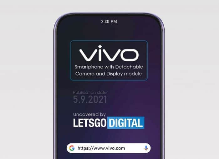 Vivo可拆卸式摄像头新专利：支持三种使用模式
