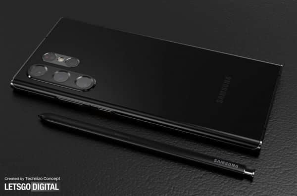 首批搭载骁龙898 三星Galaxy S22 Ultra渲染图曝光