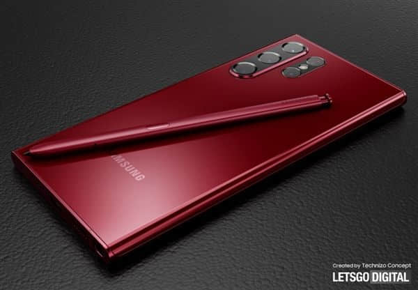 首批搭载骁龙898 三星Galaxy S22 Ultra渲染图曝光