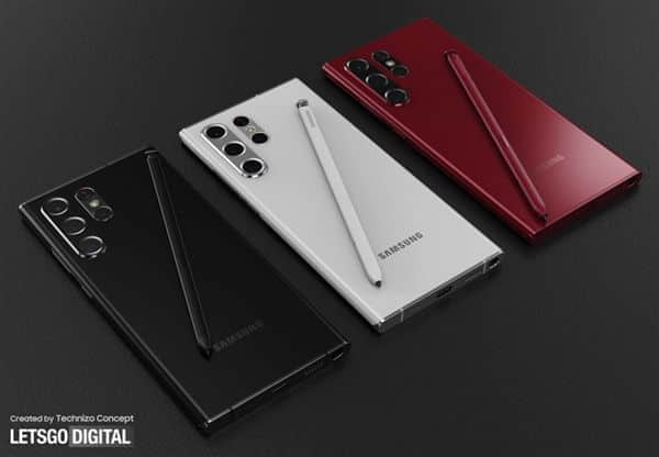 首批搭载骁龙898 三星Galaxy S22 Ultra渲染图曝光
