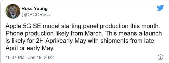 泄密者称新款iPhone SE1月下旬开始生产 5月上市