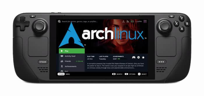 Steam Deck将预装基于Arch的Linux发行版 而不是Debian