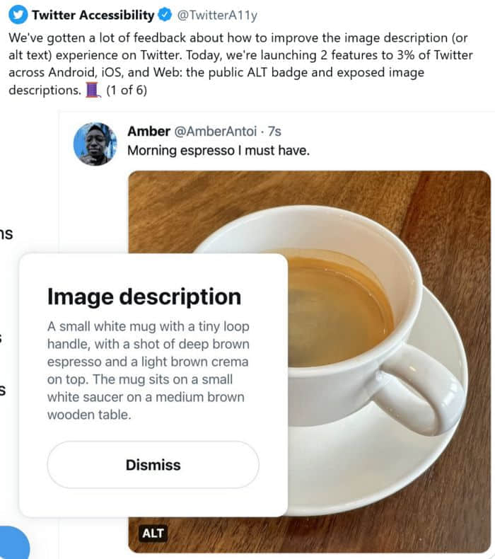 Twitter ALT徽章功能上线：提供图像描述以增强无障碍性