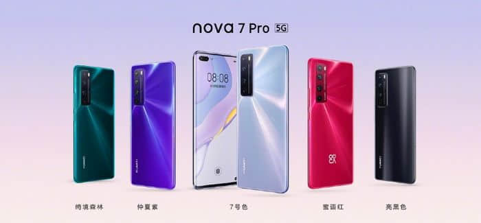 华为nova7 Pro发布：前置3200万追焦双摄+ 50倍潜望式变焦四摄