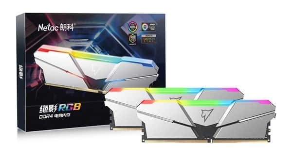 朗科发布绝影RGB DDR4限量版内存：国产长鑫颗粒