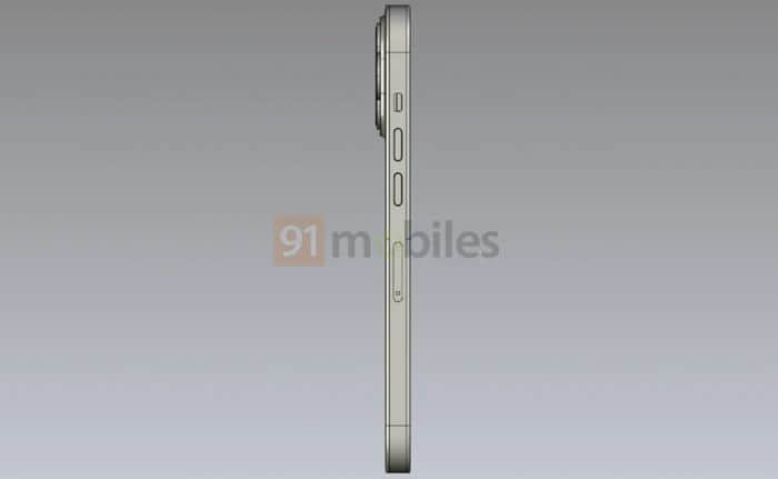 iPhone 14 Pro CAD渲染图曝光 显示打孔自拍摄像头和后置三摄