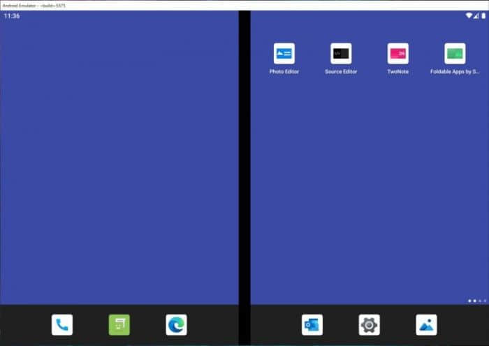 Surface Duo 2 Android 11模拟器放出