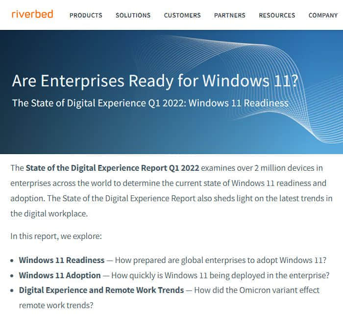 更多企业PC已做好接收Windows 11操作系统更新的准备
