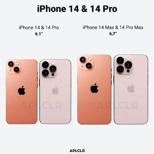 iPhone 14还有新配色：橙红机身 或采用渐变效果