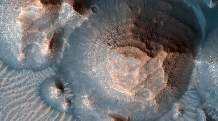 NASA科学家正调查火星上史诗般的“超级喷发”火山