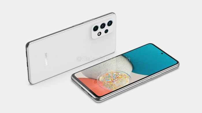Galaxy A53 5G渲染图显示新机有新的设计