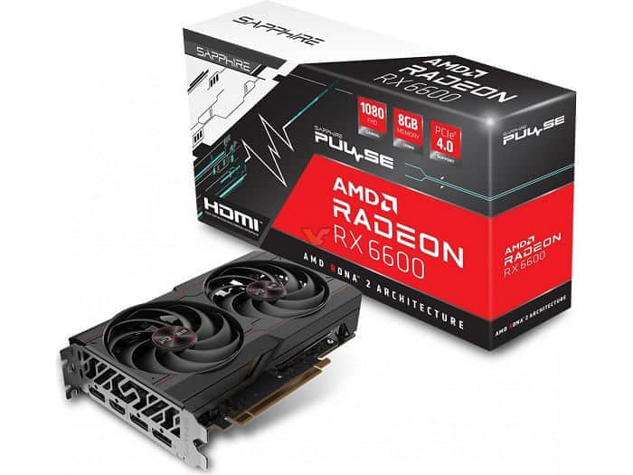 蓝宝石Radeon RX 6600 PULSE显卡：定价589欧元