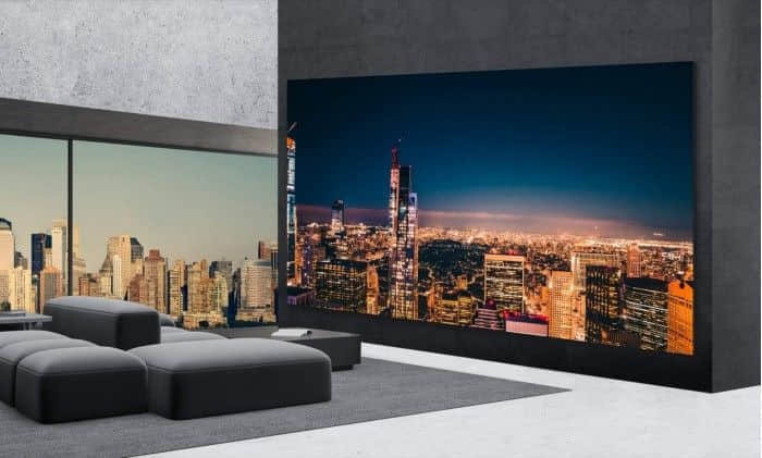 LG发DVLED Extreme家庭影院 墙壁变325英寸8K电视