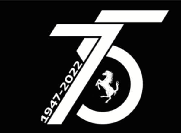 法拉利官方发布75周年纪念LOGO：跃马变了