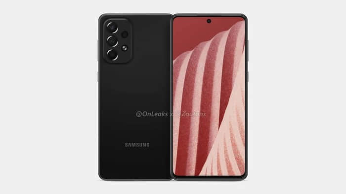 Galaxy A73高清渲染图曝光：1.08亿像素主摄