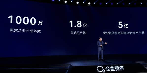 企业微信活跃用户达1.8亿！微信客服正式接入