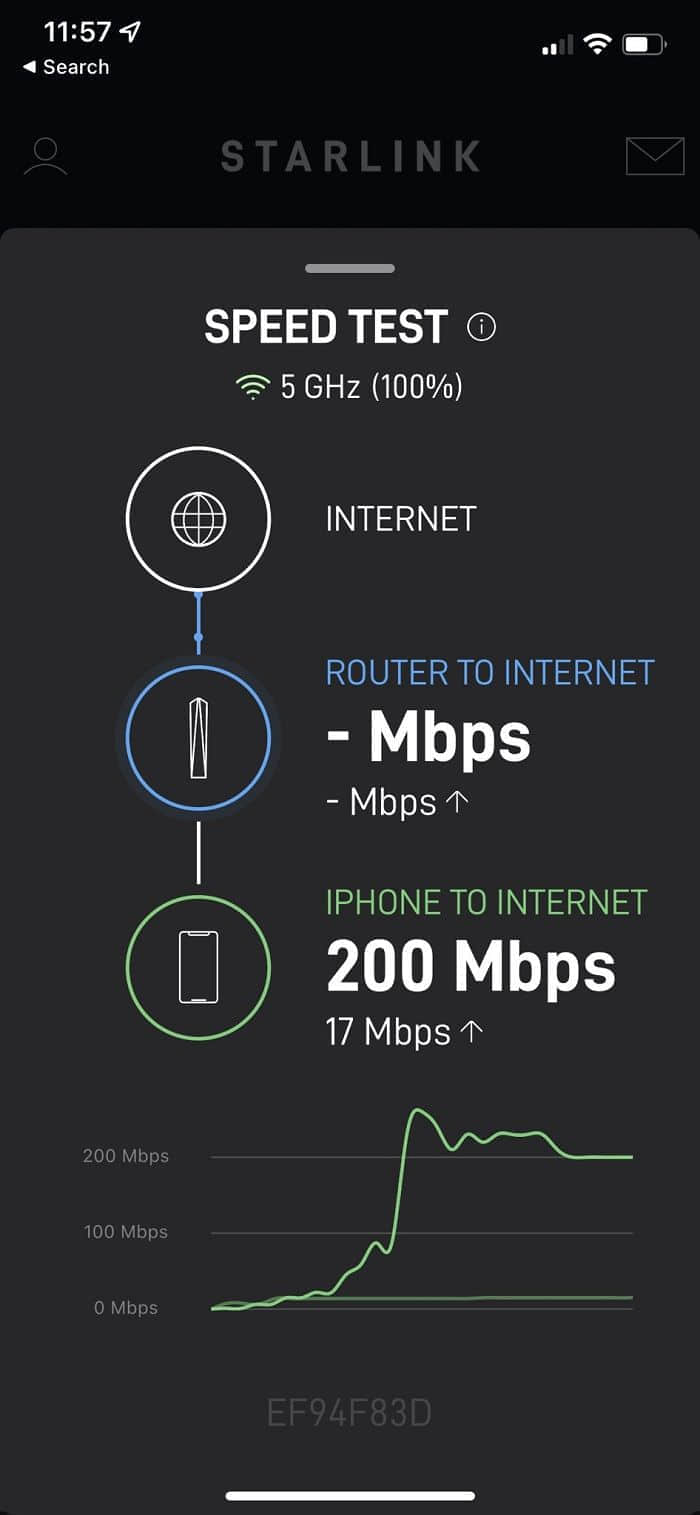 星链移动测速：车载百公里时速仍可达到200Mbps下行速率