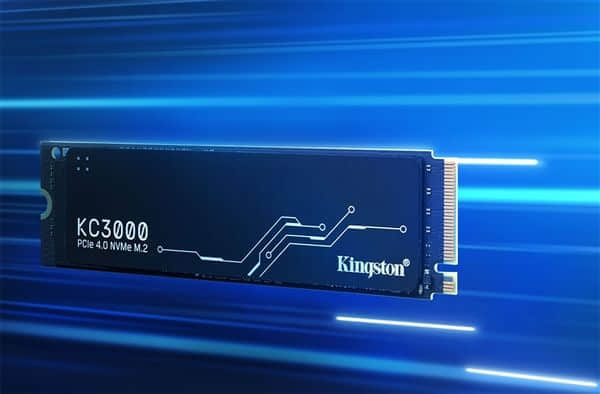 金士顿发布旗舰PCIe 4.0 SSD KC3000：最大4TB