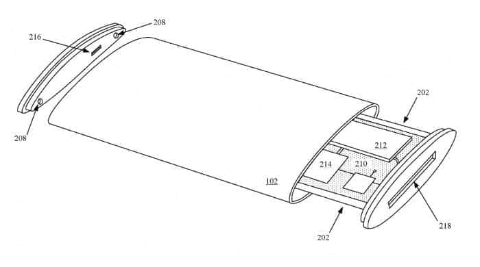 专利显示苹果正追求带有环绕式显示屏的iPhone