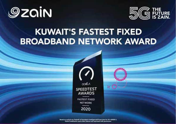 科威特Zain 5G流量占比率先超40%，收入利润双增长实现5G商业成功