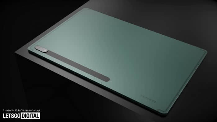 设计师分享Galaxy Tab S8 Ultra高清概念渲染图