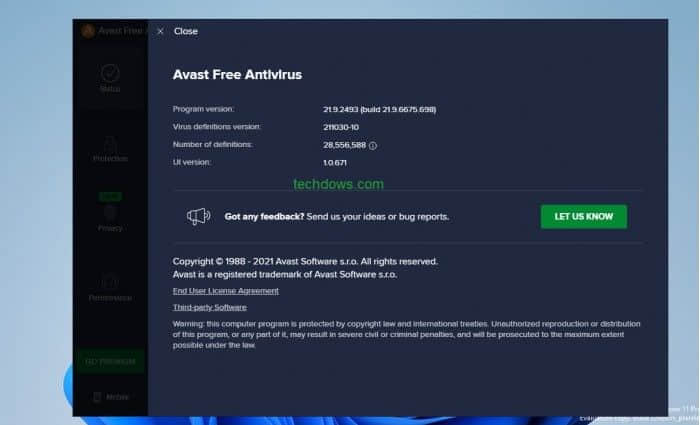 Avast免费杀毒软件宣布全面兼容Windows 11