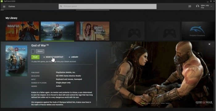 英伟达GeForce Now服务器泄露大量游戏名单 PC版《战神》亦在列