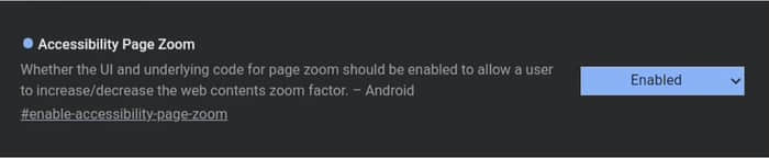 Android版Chrome浏览器将新增页面缩放功能
