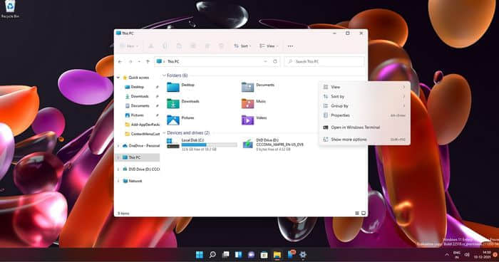 微软正采取措施改进Windows 11的新右键菜单