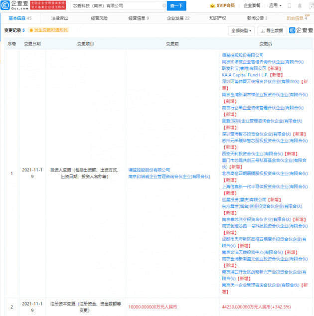 OPPO投资芯爱科技，后者专注于高端封装基板产品的研发和生产
