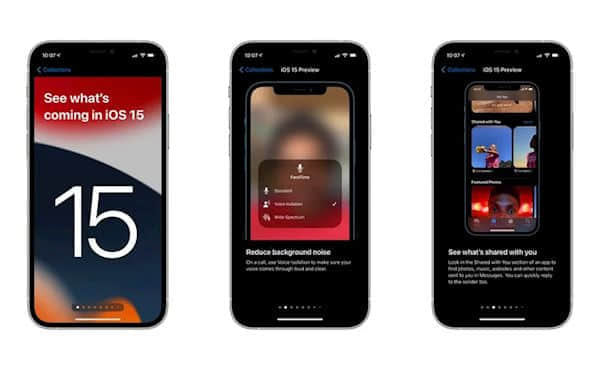 iOS 15正式版下周发布：苹果推送模拟版教用户快速上手