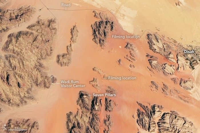 一些电影制作人将瓦迪拉姆作为火星题材的理想取景地