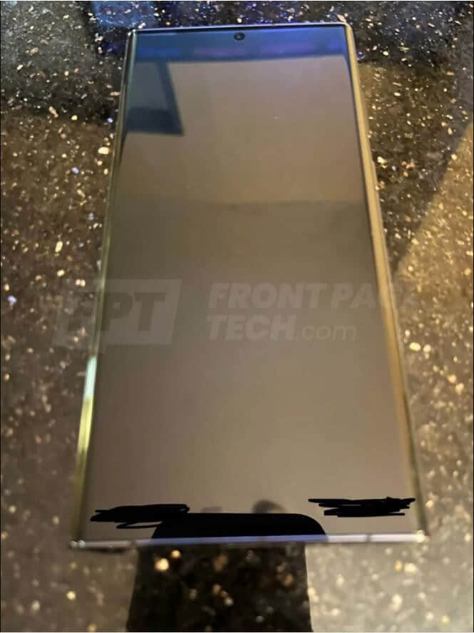 据称是Galaxy S22 Ultra的第一组实拍照片出现了