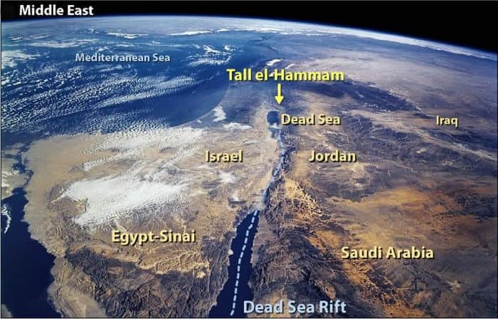 科学家发现3600年前一块太空岩石摧毁了一座中东古城