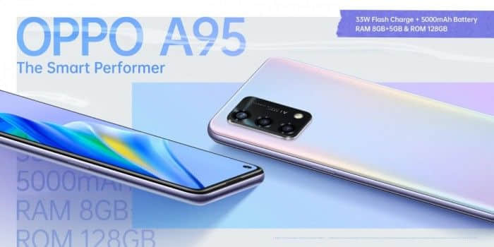 Oppo A95正式发布 搭载骁龙662处理器和5000毫安时电池